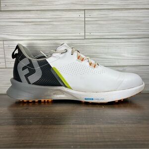 FootJoy FJ Fuel SpikeLess White Men’s Golf Shoes -‎ Men’s Size 9 (M)